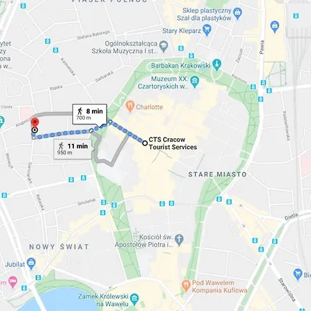 Appartamento Nocny Cracovia